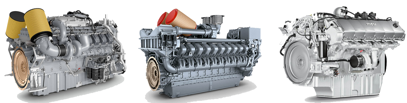 1320kw, MTU diesel engine image