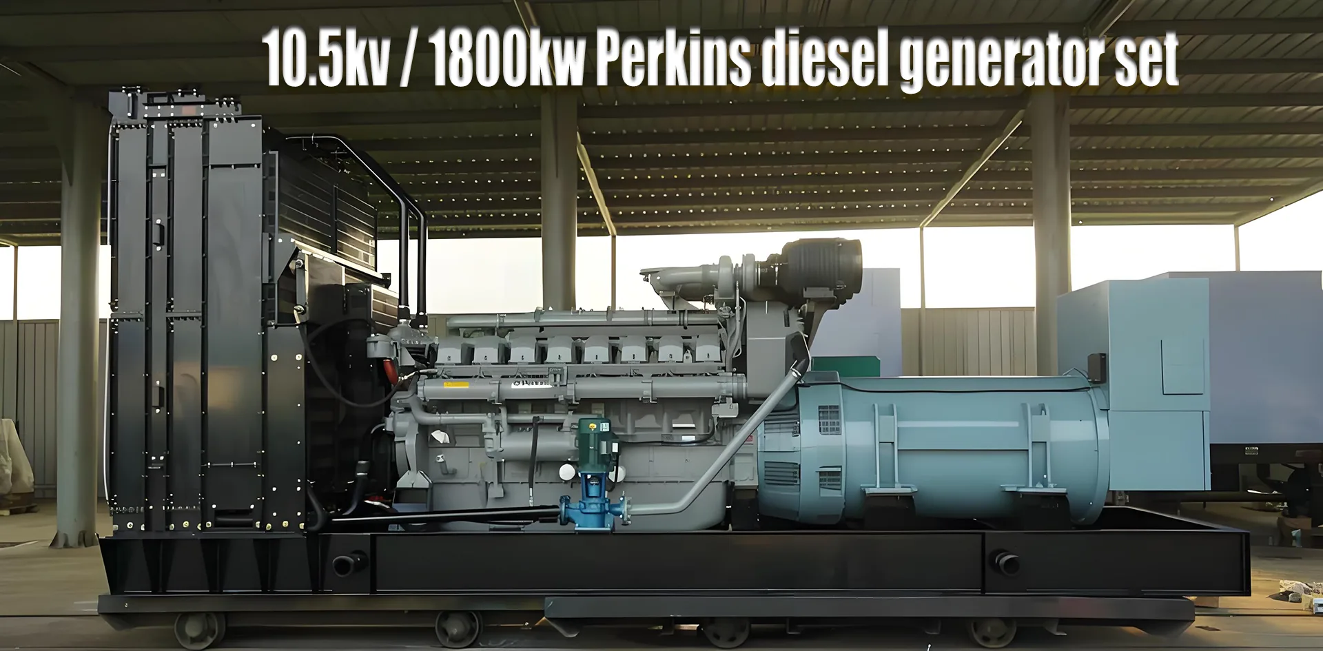 10.5kv/1800kw Perkins diesel generator set