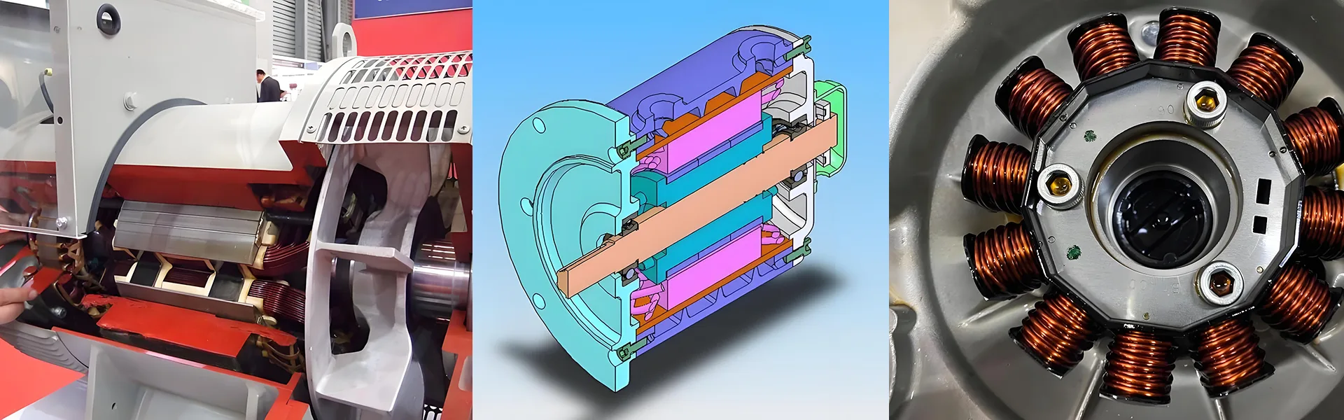 Internal structure display diagram of high-voltage generator