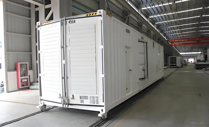 1500kw container generator set - Shangchai