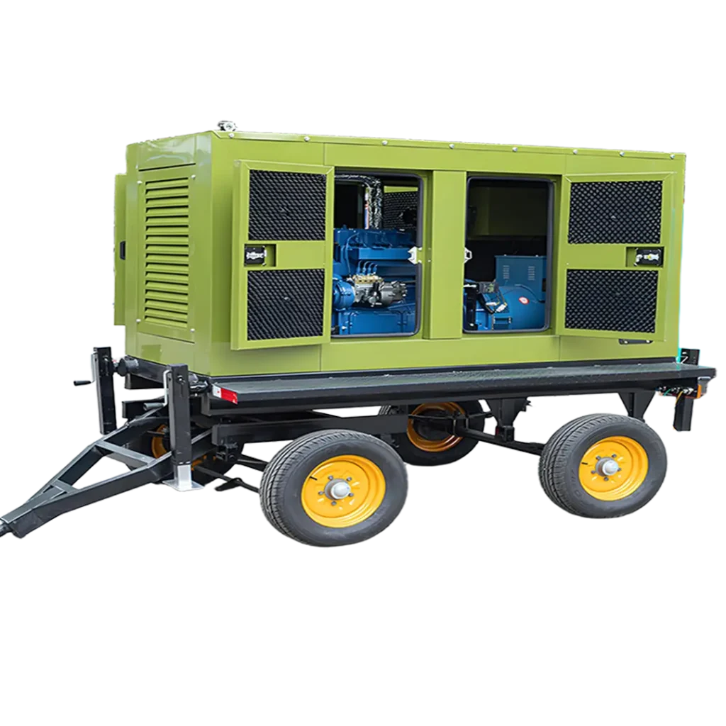 400kw Cummins Mobile Trailer Diesel Generator Set - Outdoor Preferred
