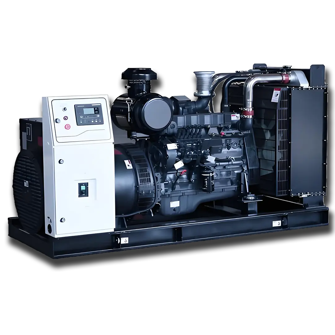 SDEC diesel generator white background – CAT-heritage design.